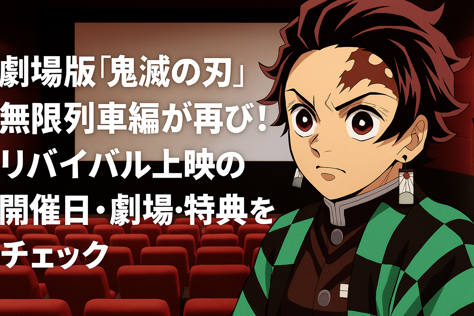 劇場版「鬼滅の刃」無限列車編が再び！リバイバル上映の開催日・劇場・特典をチェック
