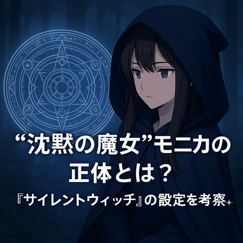 “沈黙の魔女”モニカの正体とは？『サイレントウィッチ』の設定を考察💫