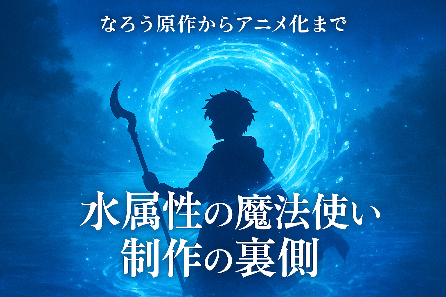 なろう原作からアニメ化まで｜水属性の魔法使い制作の裏側