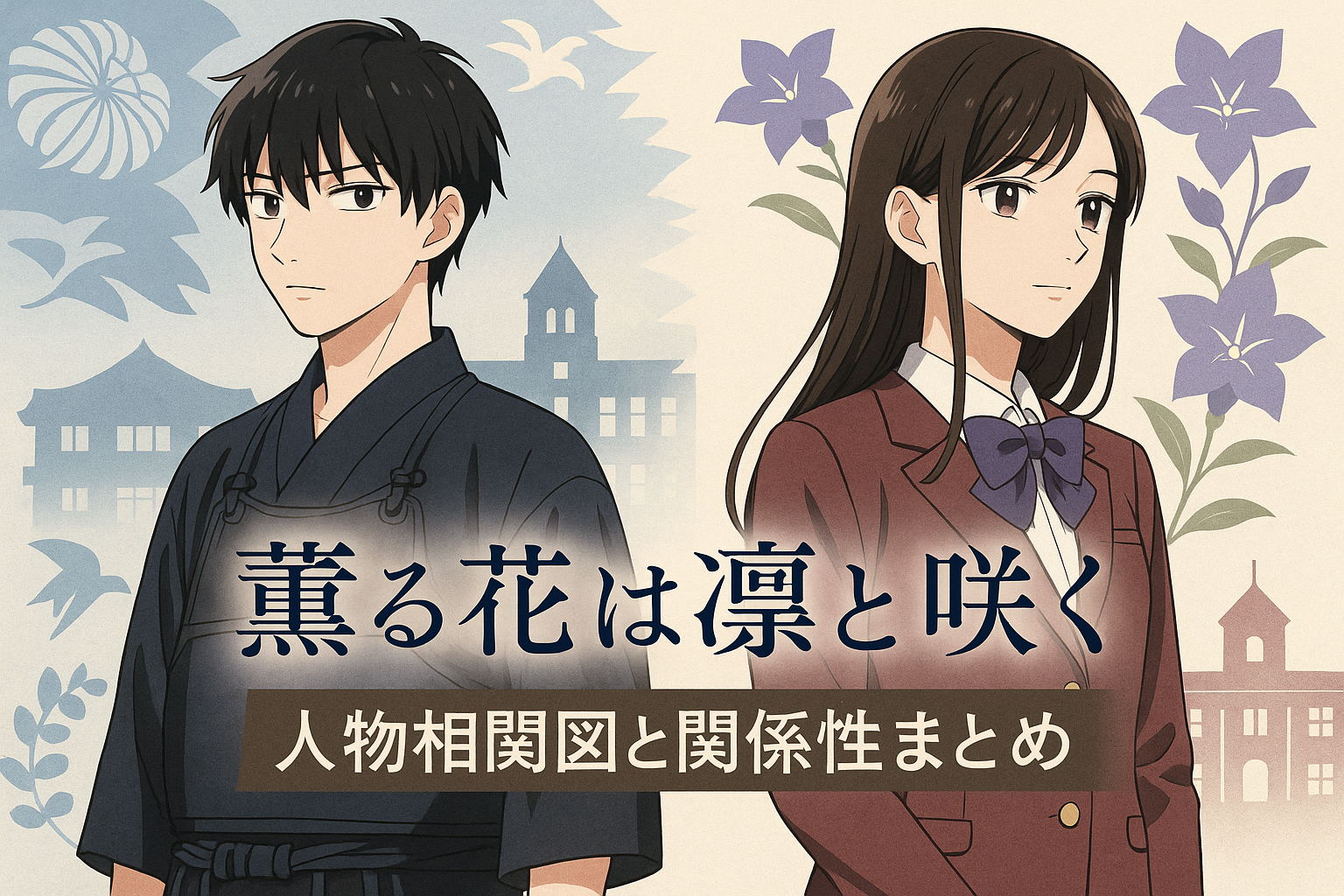『薫る花は凛と咲く』の登場人物と相関図を解説｜凛太郎・薫子・昴など主要キャラの関係性とは？