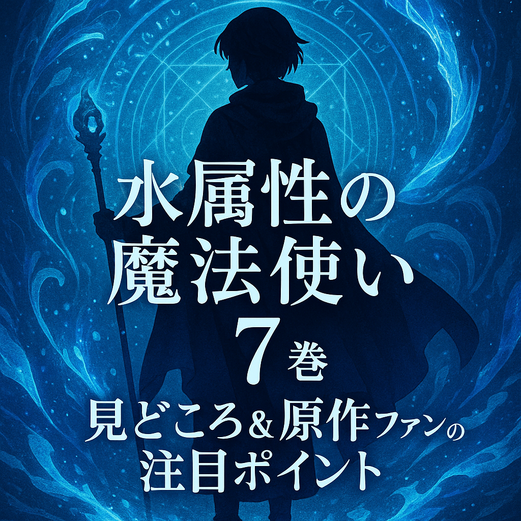 水属性の魔法使い7巻の見どころ＆原作ファンの注目ポイント
