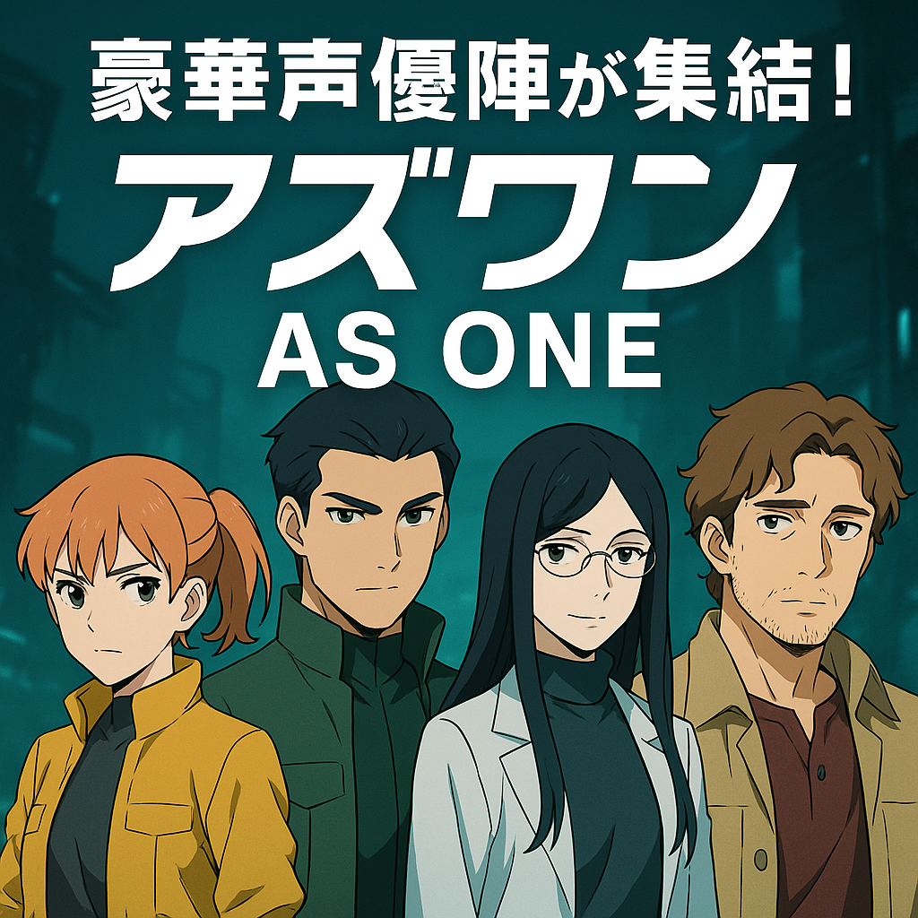 映画『アズワン AS ONE』声優キャストまとめ｜白石晴香・武内駿輔ら実力派が集結