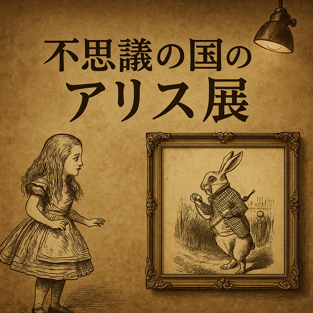 【不思議の国のアリス展】との関連は？映画グッズとの違いと買うべき限定品