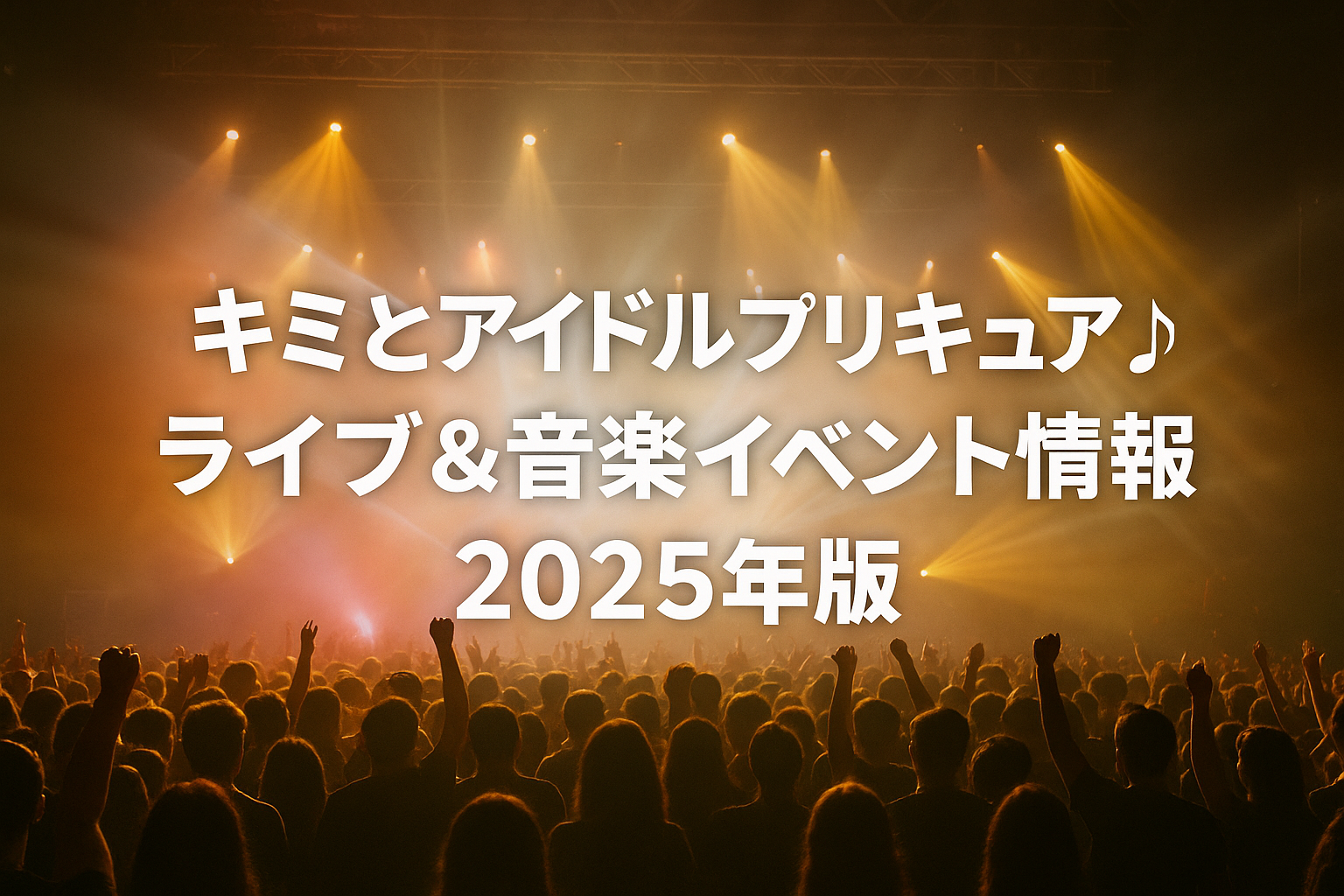 キミとアイドルプリキュア♪ライブ＆音楽イベント情報2025年版