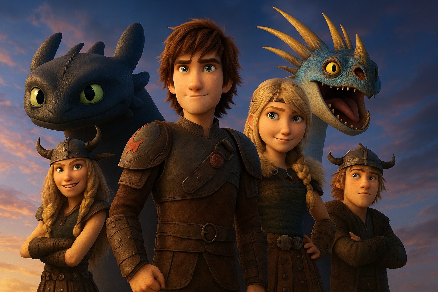 ヒックとドラゴン アニメ『Race to the Edge』や最新作『The Nine Realms』の魅力
