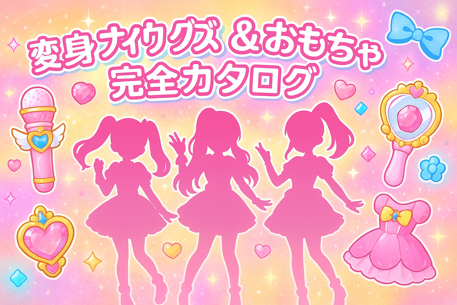 変身グッズ＆おもちゃ完全カタログ【キミとアイドルプリキュア♪】