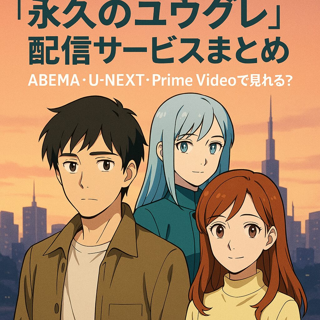 『永久のユウグレ』配信サービスまとめ｜ABEMA・U-NEXT・Prime Videoで見れる？