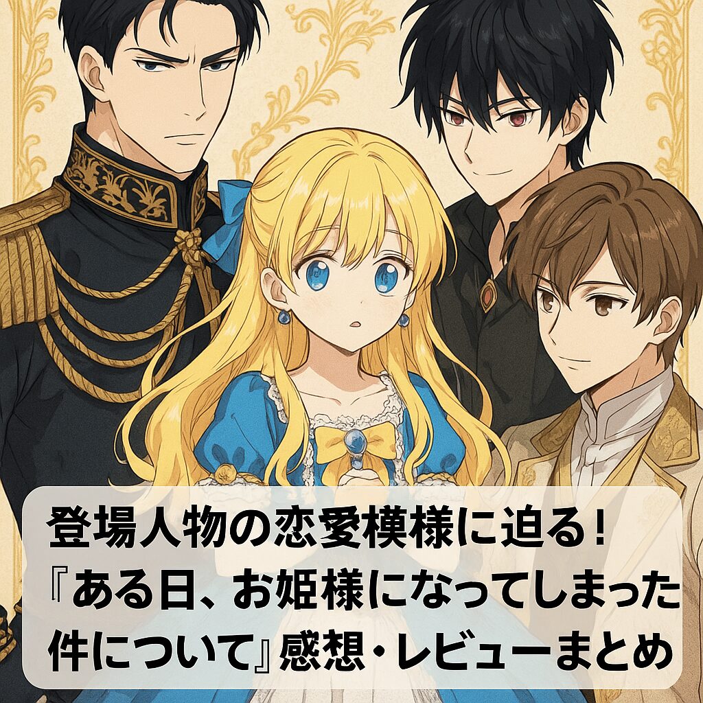 登場人物の恋愛模様に迫る！『ある日、お姫様になってしまった件について』感想・レビューまとめ