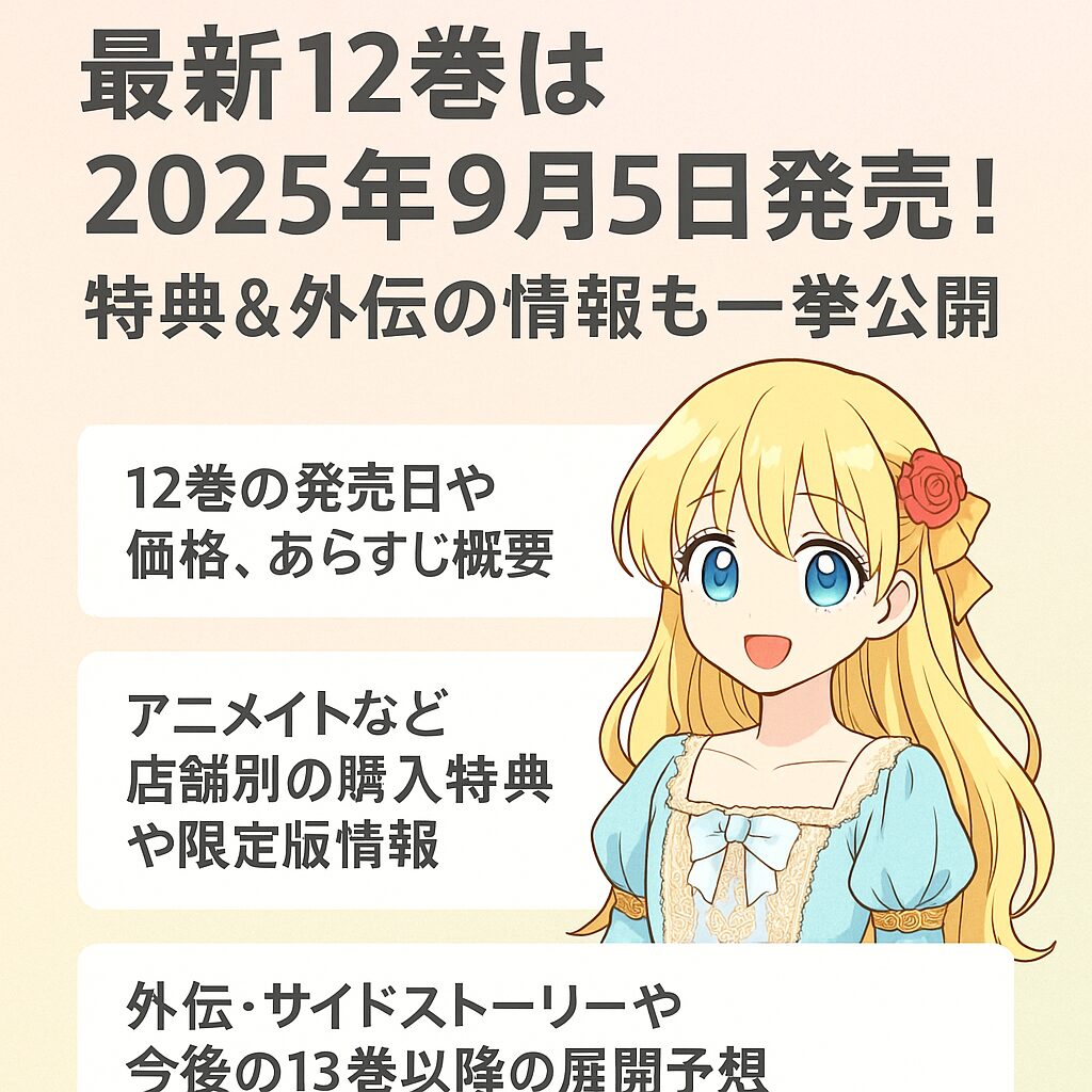 『ある日、お姫様になってしまった件について』最新巻はいつ発売？特典や外伝情報もチェック